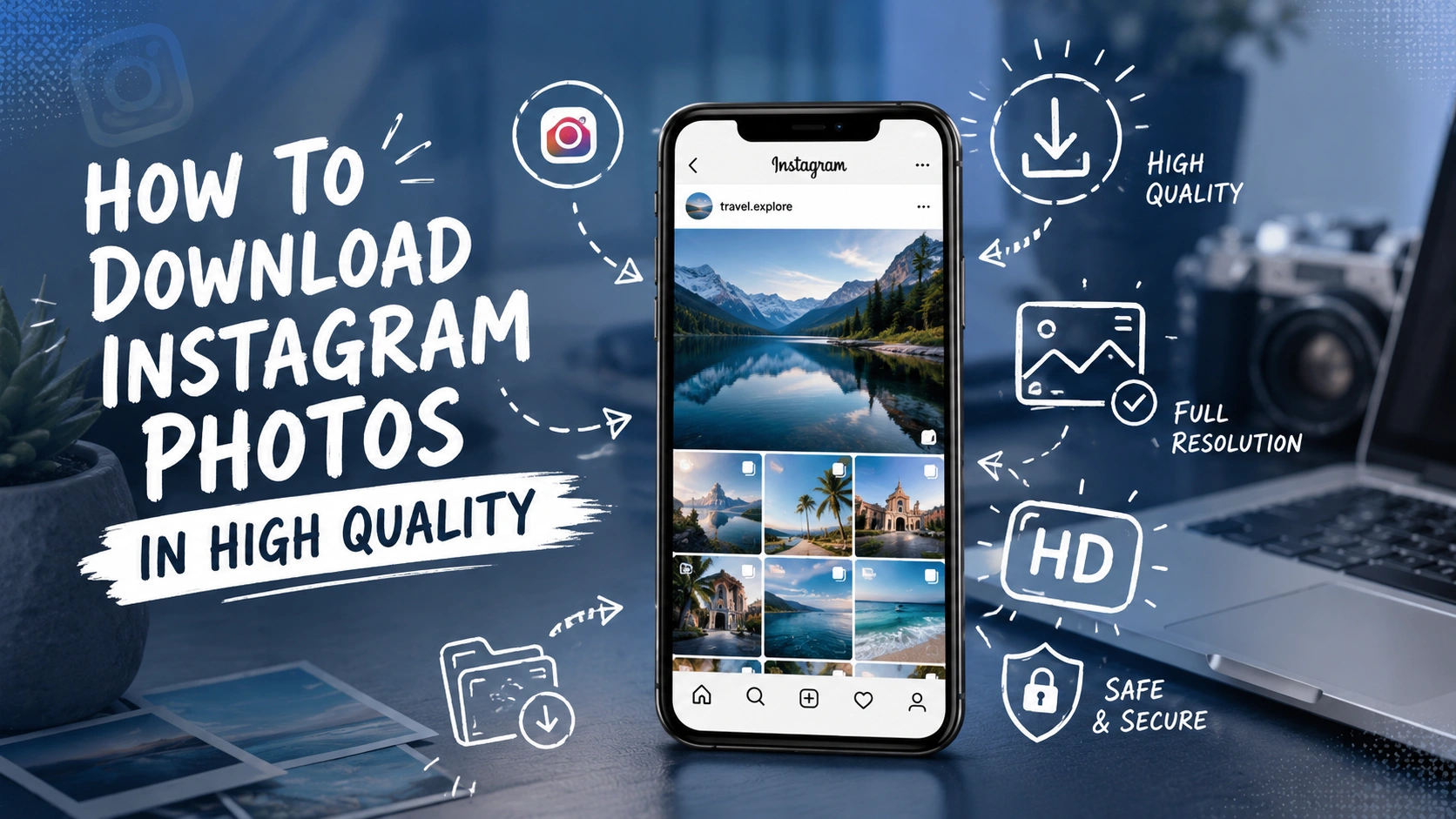 How to Download Instagram Photos in High Quality