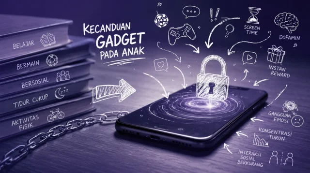 Kecanduan Gadget Anak