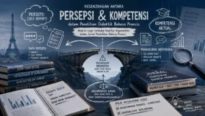 Kesenjangan antara Persepsi dan Kompetensi dalam Penelitian Didaktik Bahasa Prancis Analisis Logis terhadap Kualitas Argumentasi dalam Jurnal Pendidikan Bahasa Prancis