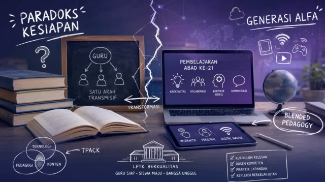 Mendidik Generasi Digital dengan Pendekatan Konvensional Paradoks Kesiapan Calon Guru Sekolah Dasar dalam Merespons Transformasi Pembelajaran Abad ke-21