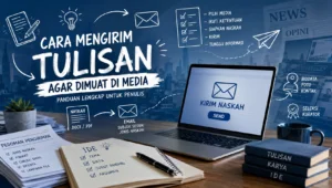 cara mengirim tulisan