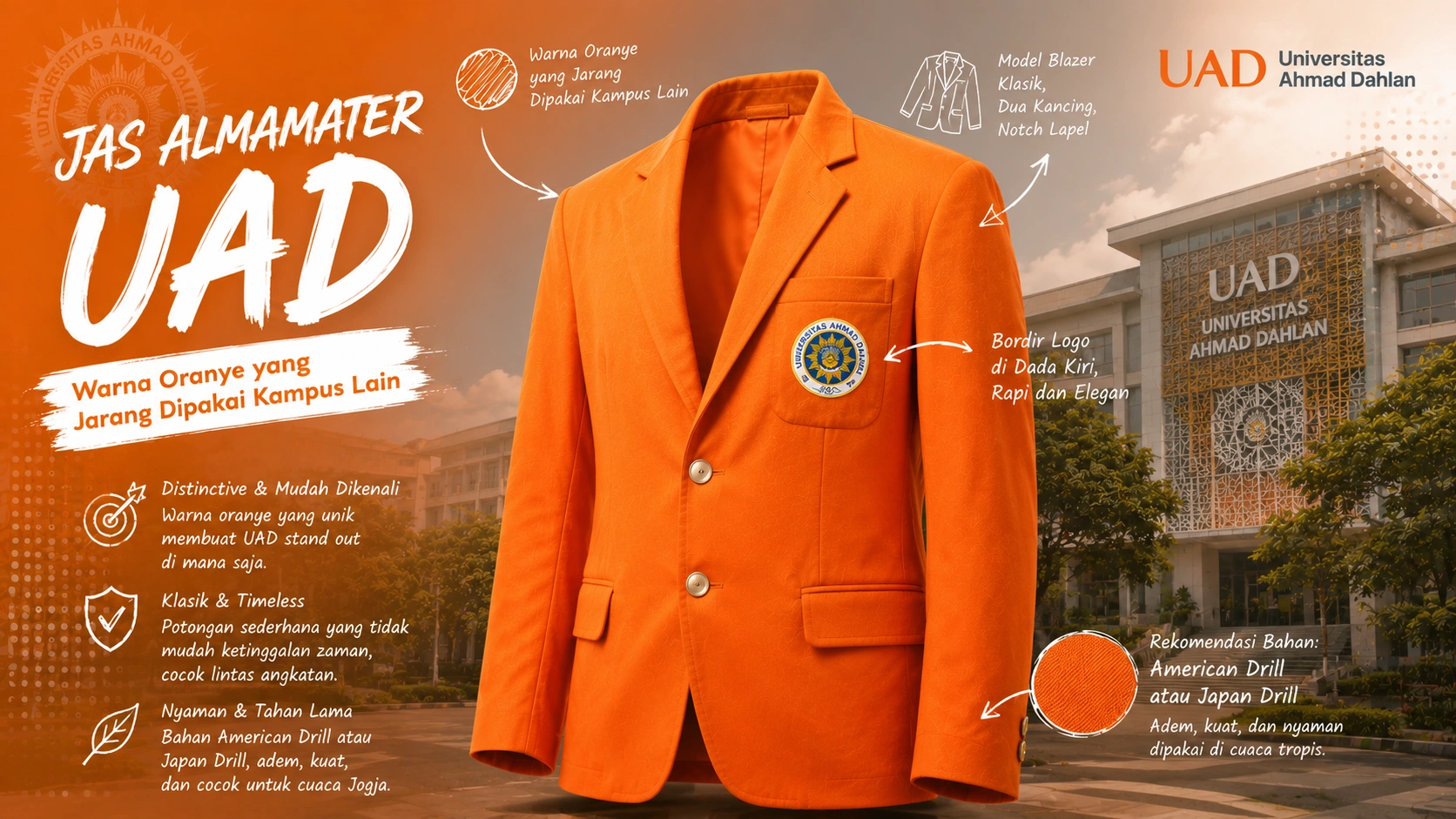 jas almamater uad