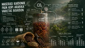 maserasi karbonik kopi Arabika Bourbon