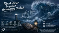 Fitnah Besar Bagaikan Gelombang Ombak fitnah akhir zaman