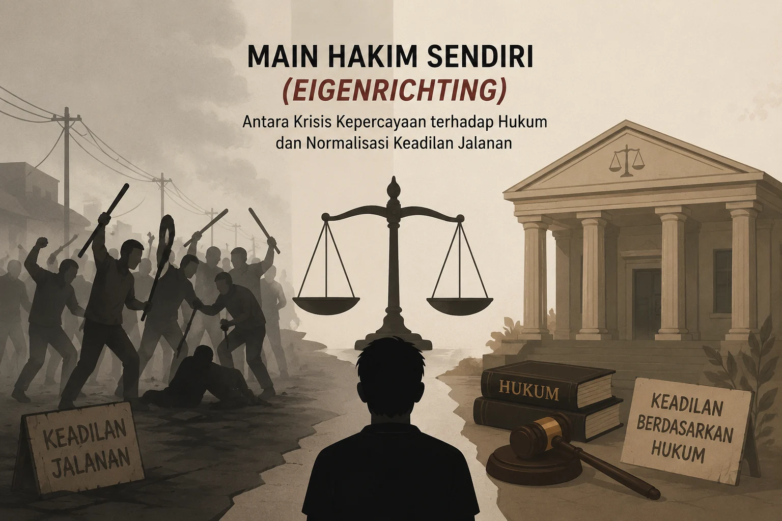 Main hakim sendiri