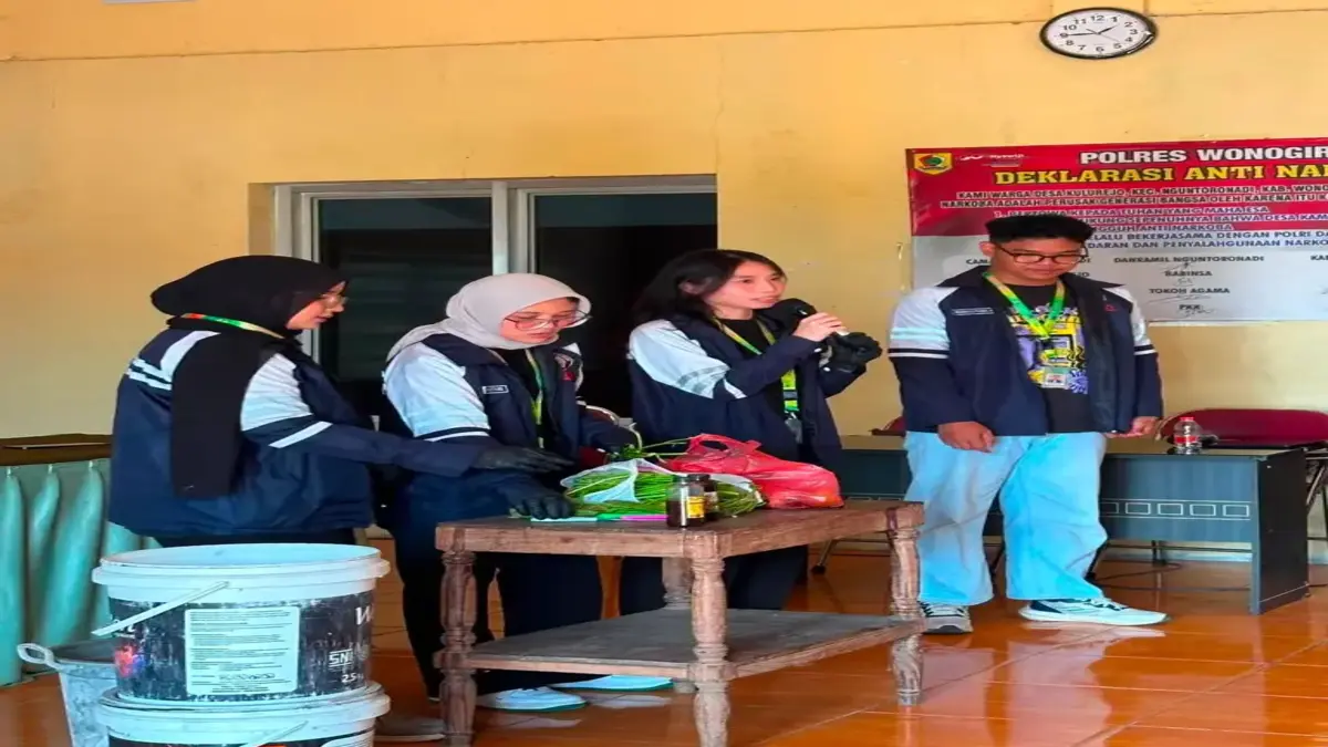 aksi nyata mahasiswa KKN