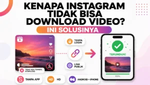 kenapa instagram membatasi fitur download video