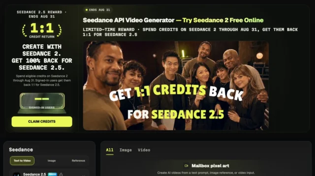 Seedance 2.5 API