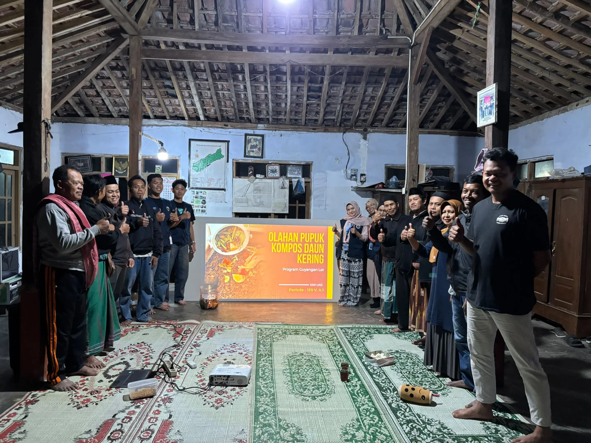 Pelatihan Pembuatan Pupuk Kompos