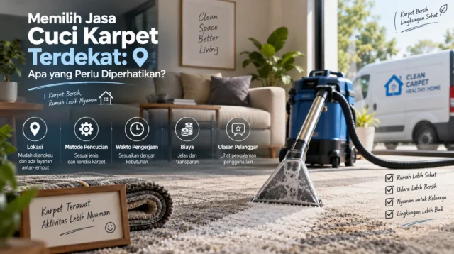 cuci karpet terdekat