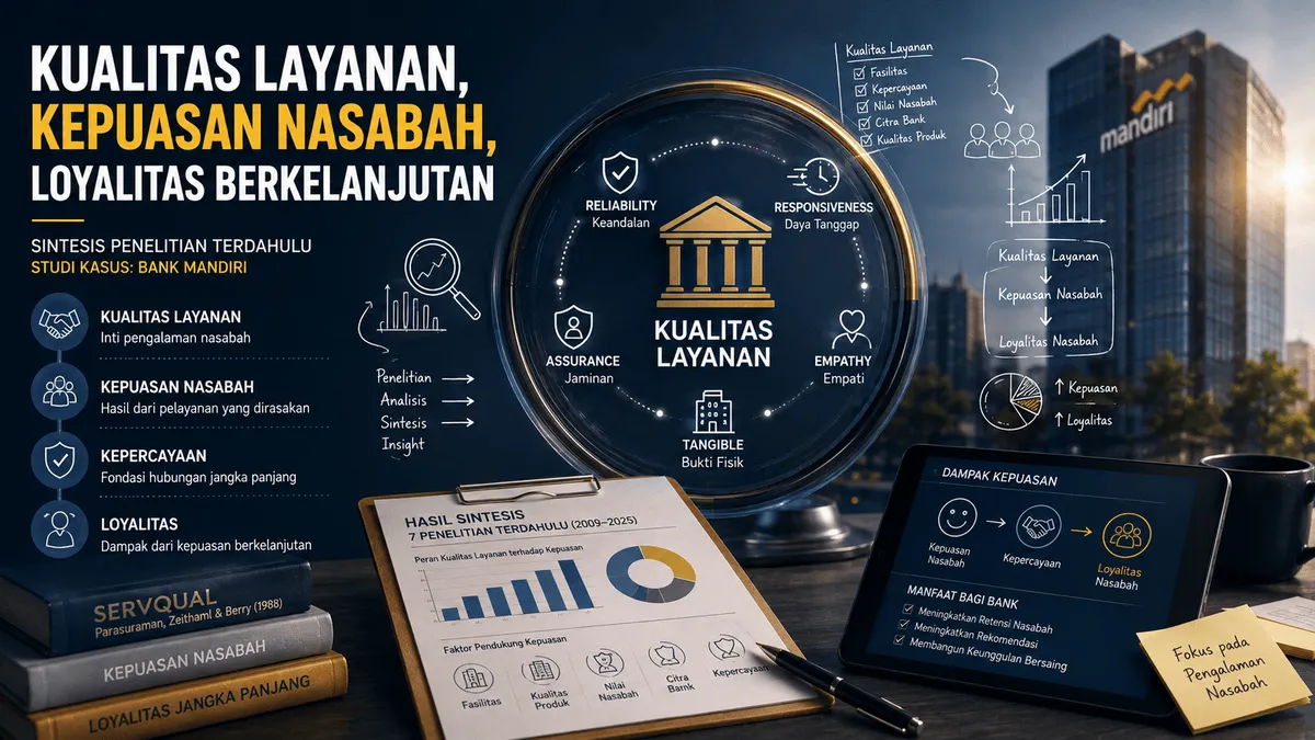 kualitas layanan Bank Mandiri