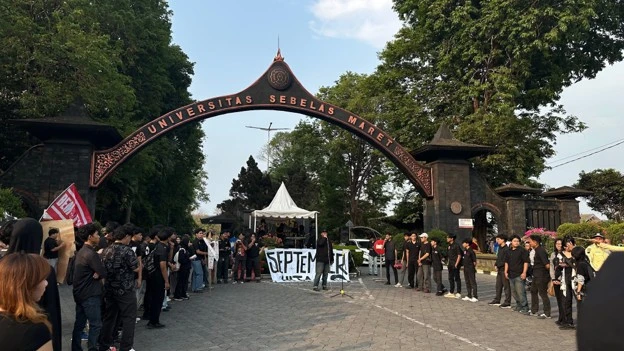 Suasana saat pelaksanaan aksi (Sumber: dokumentasi penulis)