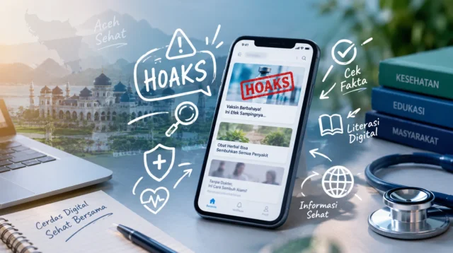 literasi kesehatan digital di Aceh
