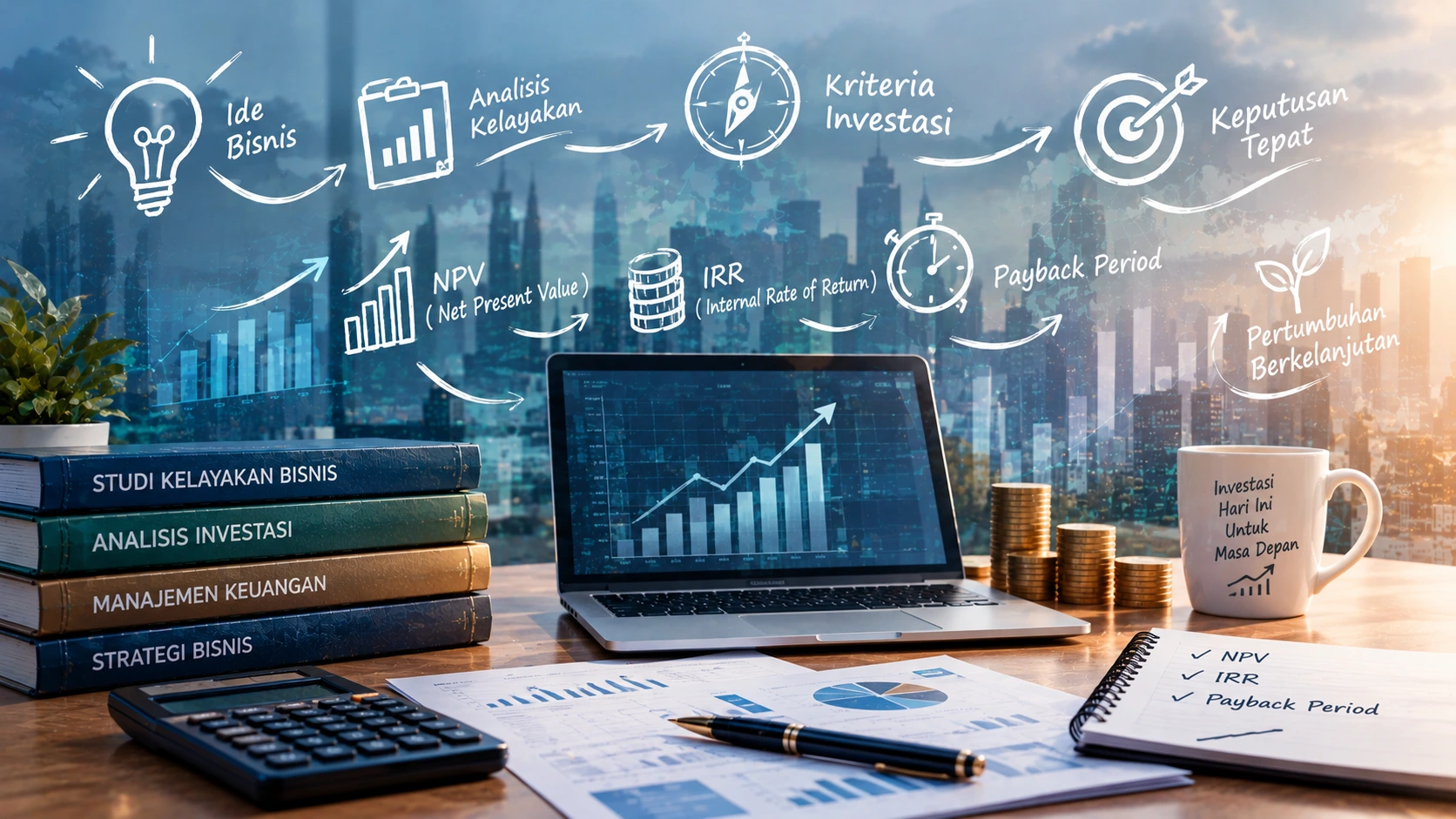 kriteria investasi dalam studi kelayakan bisnis
