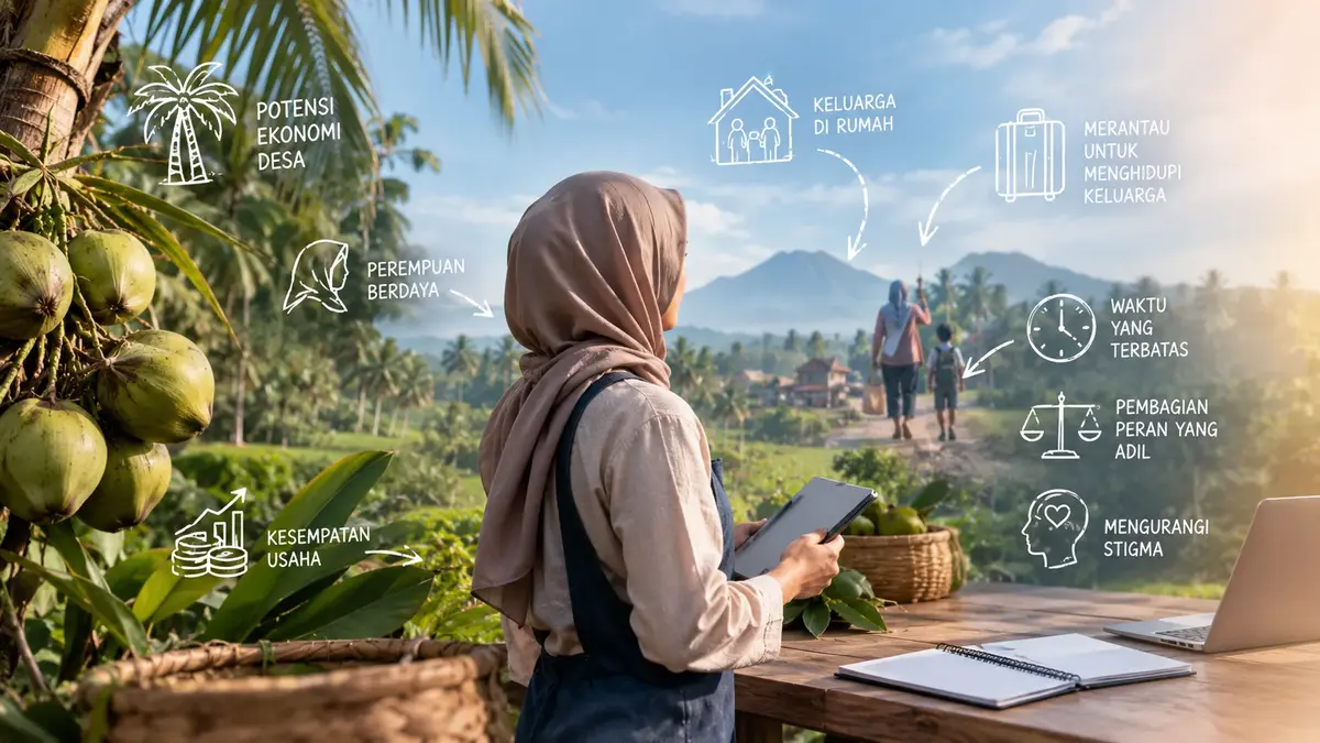 pengusaha gula kelapa Magelang