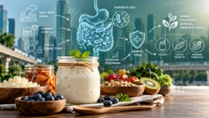 pangan fungsional berbasis probiotik lokal
