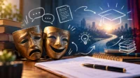 Topeng Drama Menuju Mimpi Pendidikan copy Analisis Unsur Intrinsik Drama