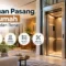 panduan pasang lift rumah